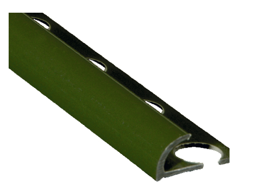 PERFIL PVC VERDE MILITAR